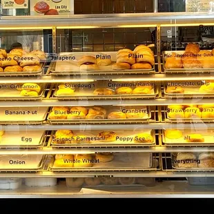 All different bagels