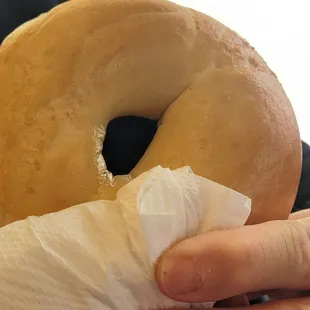 Plain bagel