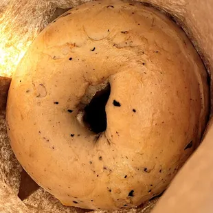 Blueberry bagel