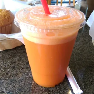 Orange, Carrot and Banana Juice