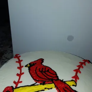 a st louis cardinals cake