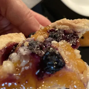 Blueberry peach