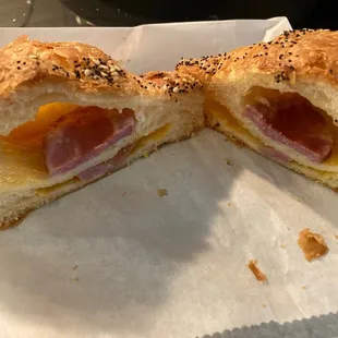 Ham and cheese