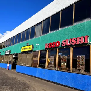 Located in this building, farther down...