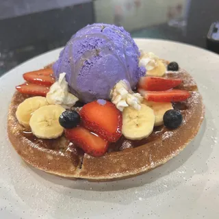 Classic Waffle with Trio Fruit
