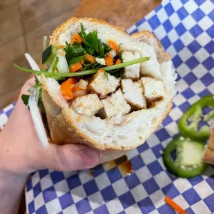 Tofu bahn mi