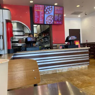 Sitting down for some lunch!