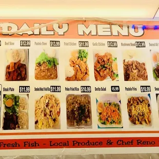 Daily Menu