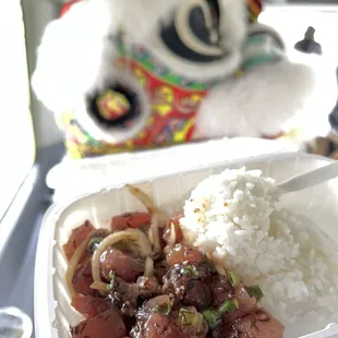 Hawaiian Style Poke Bowl