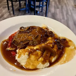 Monday night meatloaf only $11.99!! So delicious!