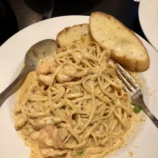 Grilled Shrimp Pasta