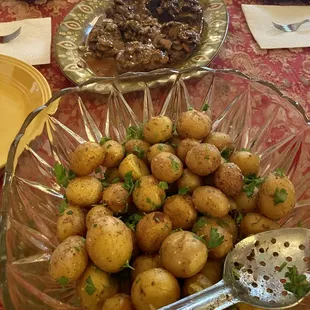 Stovetop roasted potatoes