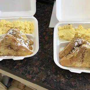 French toast and eggs for just $3.99