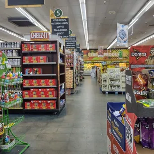 grocery aisle