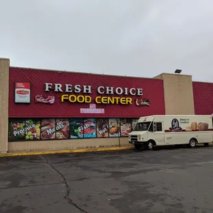 outside