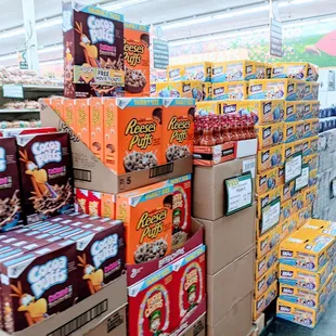 a variety of snacks