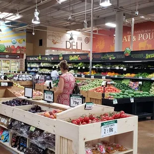 Produce section