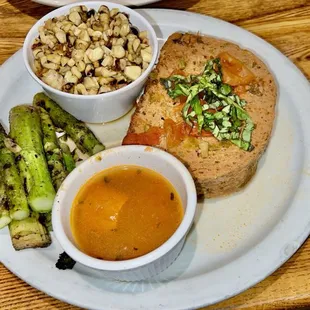 Turkey Meatloaf Plate 2 Sides   @hybrideater
