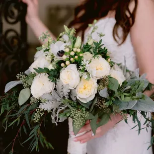 My bouquet! Photo by Megan Sorel.