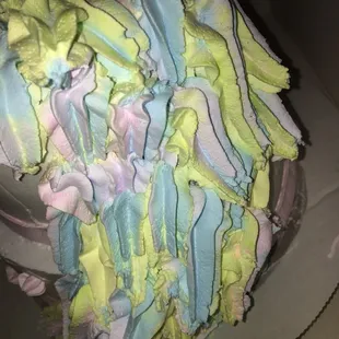 Looks like they didn't use proper tip. Just looks sloppy