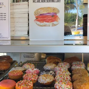 Lox is served here now.