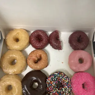 12 dozen of donuts