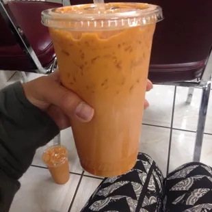Thai tea for $1 and some cents