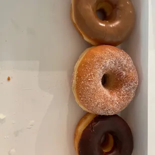 Assorted donuts