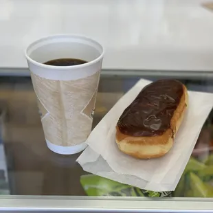That coffee that woke my ass up and the donut that changed the game.