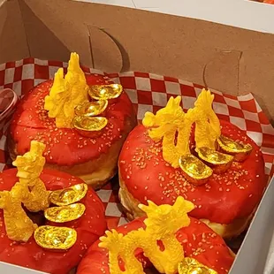 Amazing donuts. Happy new year!