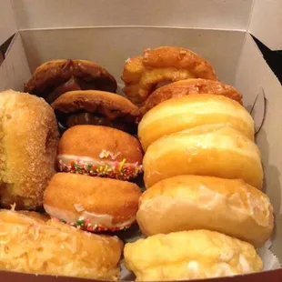 I didn't get a free one but maybe you have to ask, regardless they were delicious