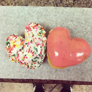 Valentines day Donuts special