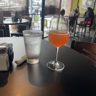 Mimosa with Blood  Orange