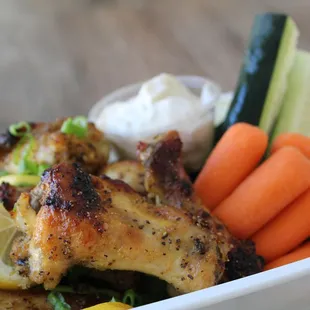 Fresh Lemon Pepper Wings