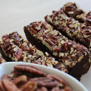 Protein Pecan Brownies