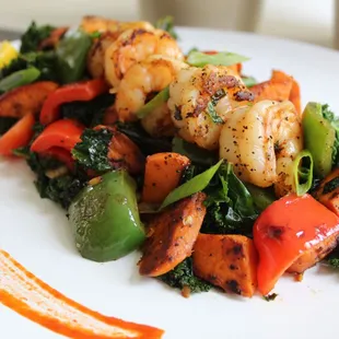 Shrimp &amp; Pepper Hash