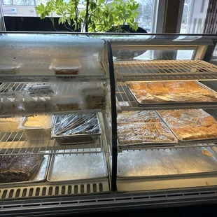 a variety of baked goods