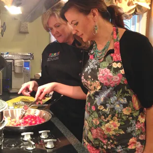 Fresh Chef Experience in-home cooking lessons and parties