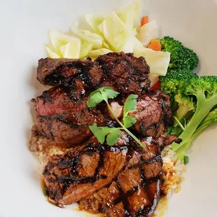 steak, food