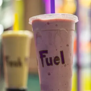 two cups of fresh fuel