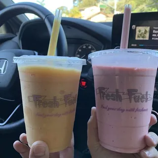 1. Strawberry Burst Smoothie