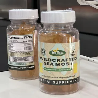 Seamoss Gel 102 BURDOCK BLADDERWRACK