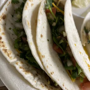 Chicken tacos