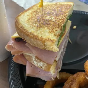 Half a Club Sandwich