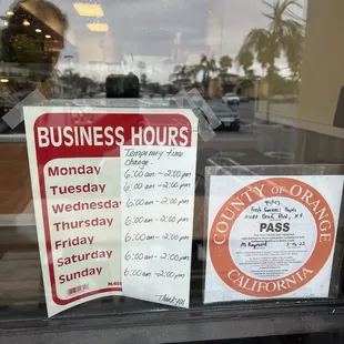 business hours