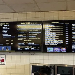 Updated menu March 2024