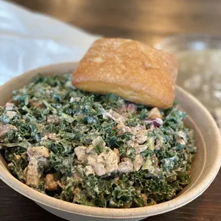 Kale Jerk Chicken Caesar