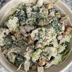 Kale Jerk Chicken Caesar