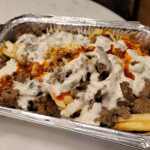Gyro over Fries