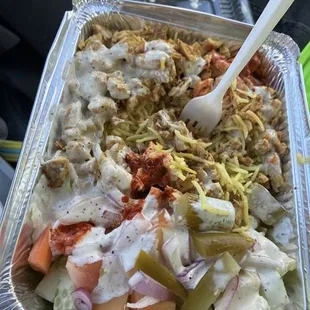 #2 Chicken Plate over rice